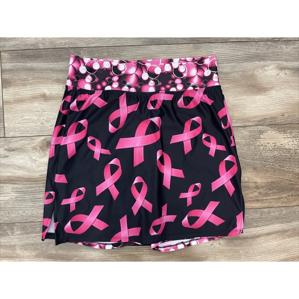 Skort Obsession Skirt Size XS Breast Cancer Golf Tennis Pickleball Colorful